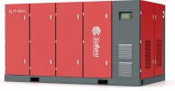 เครื่องอัดอากาศแบบสกรูโรตารี แบบ TWO-STAGE PM  Variable Speed